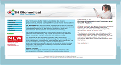 Desktop Screenshot of 3hbiomedical.com